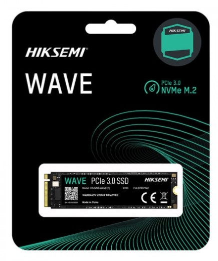 Ổ cứng SSD HIKSEMI WAVE 256GB M.2 2280 PCIe 3.0x4 (Đọc 2280MB/s, Ghi 1800MB/s)-(HS-SSD-WAVE)