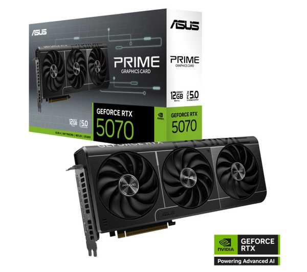 VGA ASUS PRIME RTX 5070 12GB GDDR7 (PRIME-RTX5070-12G)