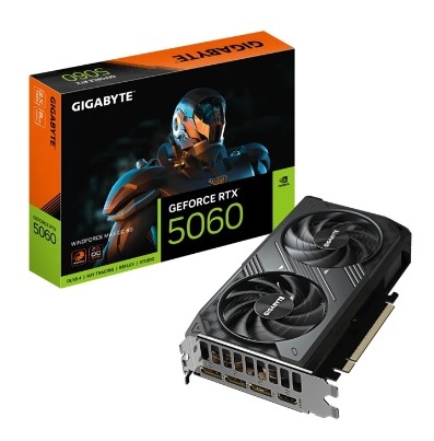 Card Màn Hình Gigabyte GeForce RTX 5060 WINDFORCE MAX OC 8G (GV-N5060WF2MAX OC-8GD)