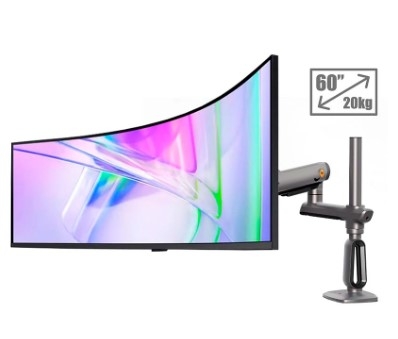 Giá treo màn hình North Bayou A7 Gaming - Đen xám | 27 - 50 inch