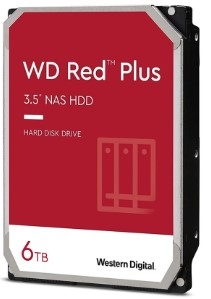 HDD WD Red Plus 6TB 3.5 inch SATA III 256MB Cache 5400RPM WD60EFPX