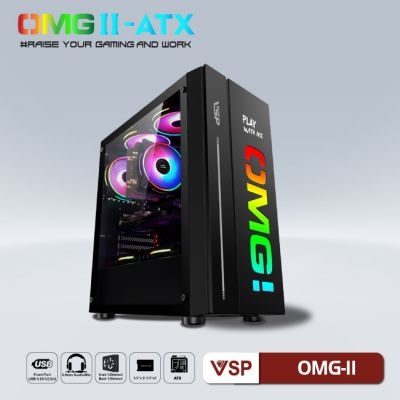 Case OMG-II Đen không FAN