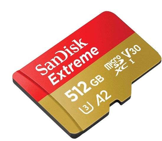 Thẻ Nhớ MicroSDXC SanDisk Extreme V30 A2 512GB 190MB/s SDSQXAV-512G-GN6MN