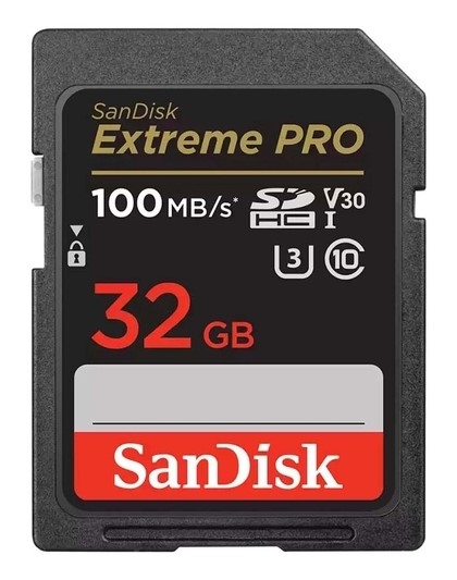 Thẻ nhớ SDHC SanDisk Extreme Pro U3 V30 32GB 100MB/s SDSDXXO-032G-GN4IN