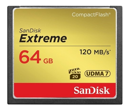 Thẻ Nhớ CompactFlash (CF) SanDisk Extreme 64GB 800X SDCFXSB-064G-G46