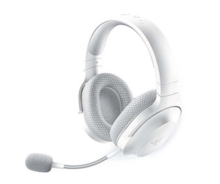 Tai nghe có khung choàng đầu kết hợp không dây Razer Barracuda - Mercury White (RZ04-03790200-R3M1) (dải tần 20 Hz – 20 kHz)