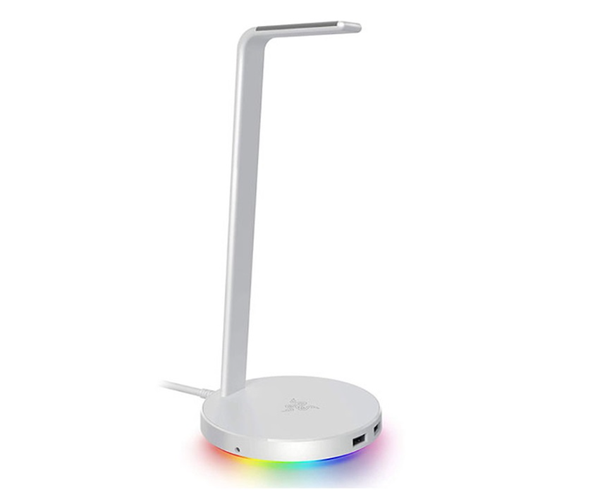 Giá treo tai nghe Razer Base Station V2 Chroma-USB 3.1 Hub-7.1 Surround Sound - Mercury (RC21-01510300-R3M1) (Nhôm)_Model: RC21-0151
