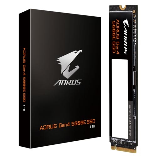 Ổ cứng SSD Gigabyte Aorus Gen4 5000E 1TB NVMe AG450E1TB