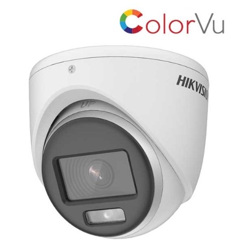 Camera HDTVI ColorVu 2MP bán cầu HIKVISION DS-2CE70DF0T-PF