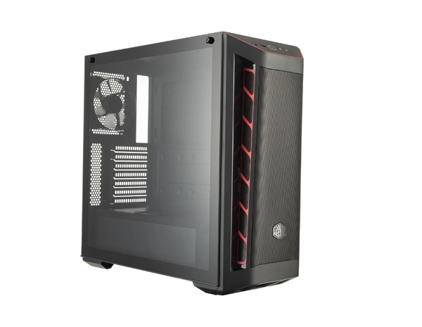Case CM MasterBox MB511 TG Red Trim sẵn 1 Fan