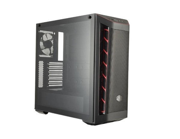 Case CM MasterBox MB511 TG Red Trim