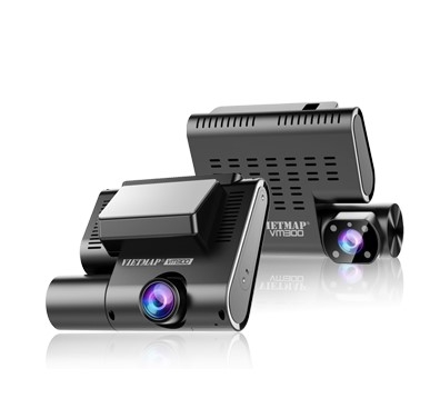 CAMERA HÀNH TRÌNH 2 MẮT TRƯỚC VÀ TRONG XE THIẾT KẾ NHỎ GỌN HIỆN ĐẠI
