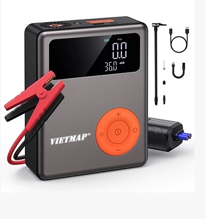 BƠM LỐP KÍCH BÌNH VIETMAP 4 TRONG 1