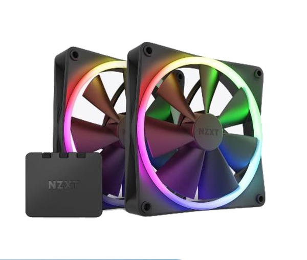 Fan Case NZXT F140RGB - 140mm RGB Fans - Twin