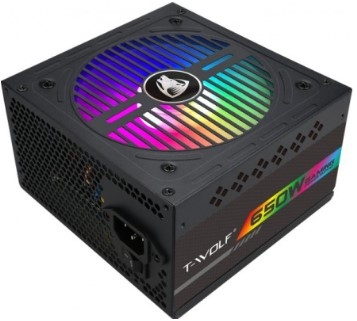 Nguồn PC T-WOLF T-P650RGB 650W 80PLUS BRONZE