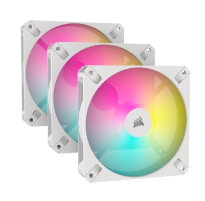 Bộ ba Fan Case Corsair AR120 Digital RGB 120mm White CO-9050169-WW