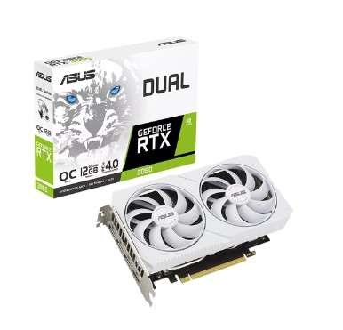 VGA ASUS DUAL RTX 3060-O12G WHITE