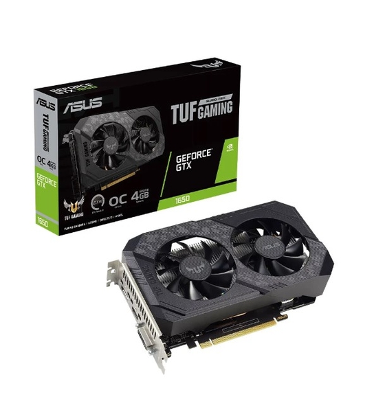 VGA ASUS TUF Gaming GeForce GTX 1650 OC Edition 4GB 4GB GDDR6 (TUF-GTX1650-O4GD6-P-V2-GAMING)