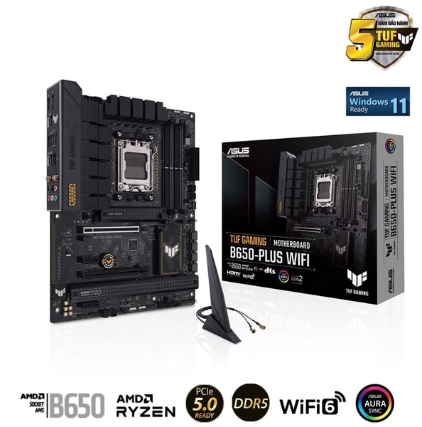 Bo Mạch Chủ ASUS TUF GAMING B650-PLUS WIFI (DDR5)