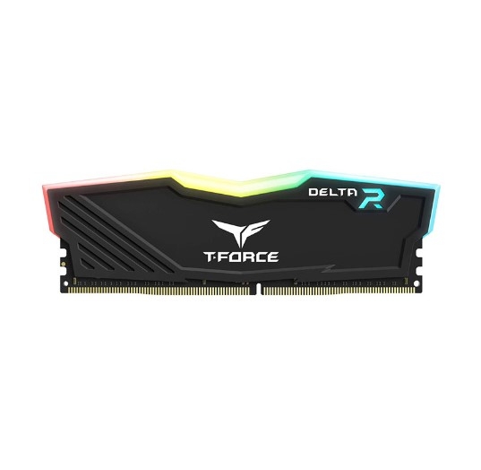 Ram TeamGroup T-Force Delta Đen/Trắng RGB 32GB | 1 x 32GB, DDR4, 3600 MHz