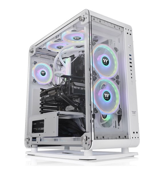 Case Thermaltake Core P6 TG Black/Snow Không Fan Sẵn