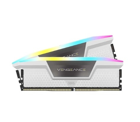 Bộ nhớ trong Corsair DDR5, 5600MHz 64GB 2x32GB DIMM, VENGEANCE RGB Heatspreader, RGB LED, 1.25V