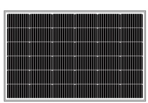 Tấm pin năng lượng mặt trời 150w BlueCarbon