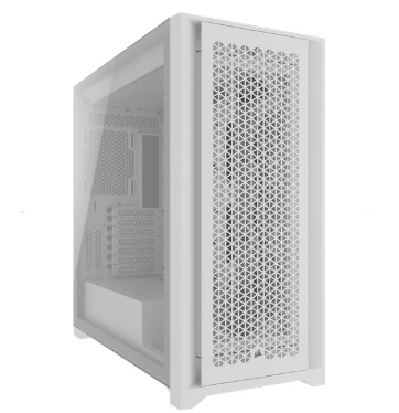 Vỏ máy tính Corsair 5000D CORE AIRFLOW White (CC-9011262-WW)