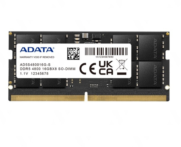 RAM laptop ADATA AD5S480016G-S (1 x 16GB) DDR5 4800MHz (AD5S480016G-S)