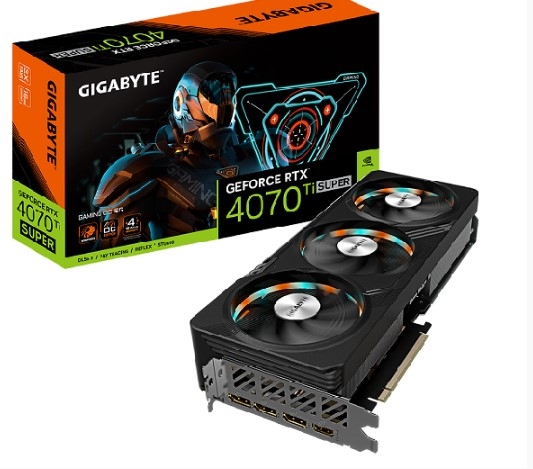 Card màn hình Gigabyte GeForce RTX 4070 Ti Super Gaming OC 16G (GV-N407TSGAMING OC-16GD)