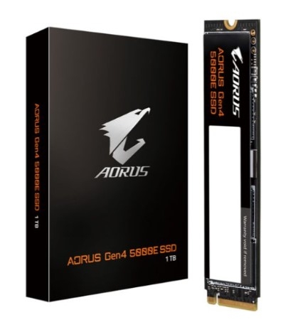 Ổ cứng SSD GIGABYTE AORUS Gen4 5000E 1TB AG450E1024-G