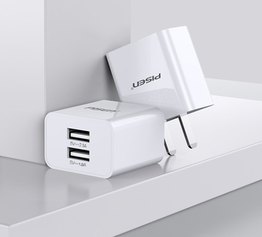 Củ Sạc PISEN Dual USB 2.1A MF-A03CN