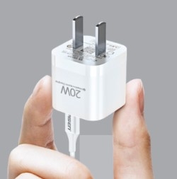 Bộ sạc nhanh 20W - PISEN QUICK ice Crystal (Lightning)