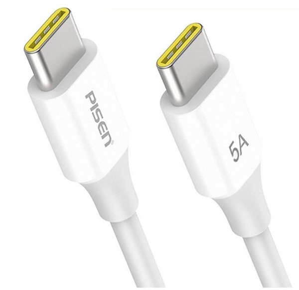 Cáp Pisen USB-C to USB-C Quick Dual 5A 1200mm (TCC04-1200)