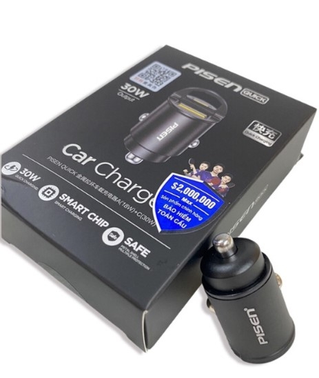 Cáp sạc 3 đầu Pisen AP07-1200 dài 1.2m cổng TypeC/ MicroUSB/ Lightning