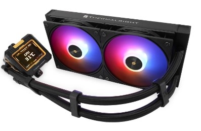 TẢN NHIỆT NƯỚC FROZEN WARFRAME 240 BLACK ARGB