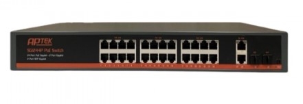 Switch 24 port PoE Gigabit SG1244 - chuyên dụng cho WiFi Gigabit, camera
