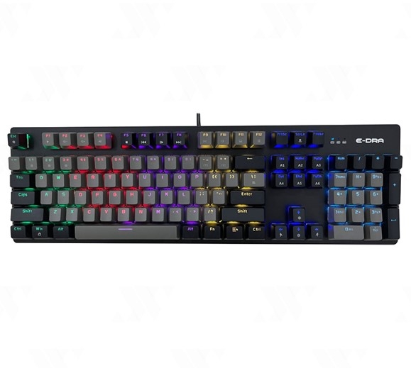 Bàn phím cơ E-DRA EK3104L – Beta (Black + Dark Gray)