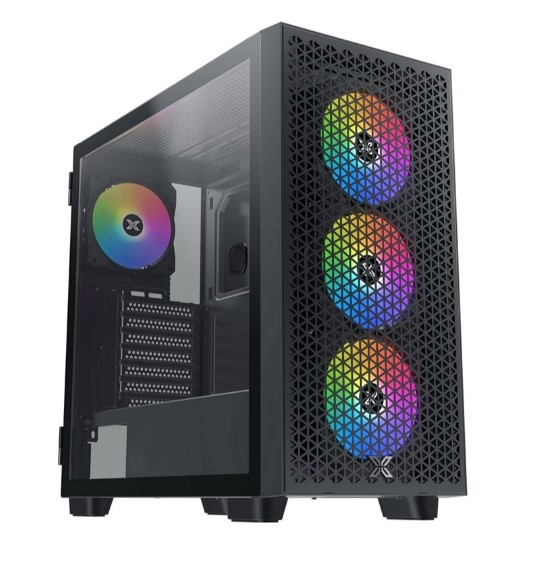 VỎ CASE XIGMATEK GAMING X III PRO 4FX EN43116 (EATX, 4 Fan ARGB) - có sẵn 4 Fan Led