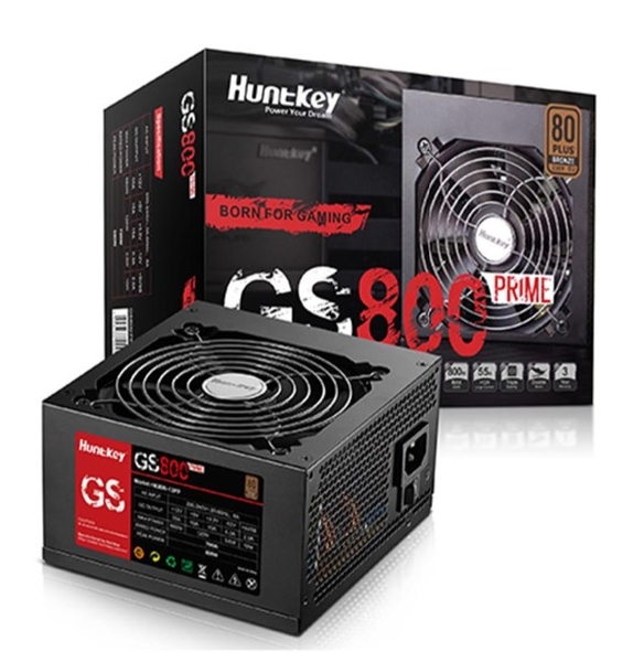 Nguồn Huntkey GS800 PRIME 800W (80 Plus/Non Modular)