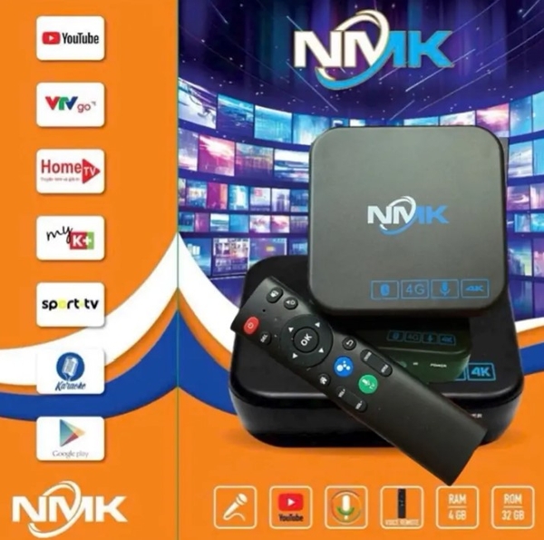 Box Smart Tivi NMK Ram 4g/32g Bluetooth