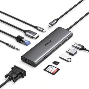 Hub USB-C 10 trong 1 Ugreen