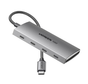 Bộ Chia USB-C Sang 4 Cổng USB-C 3.2 Tốc Độ 10Gbps Ugreen 15651