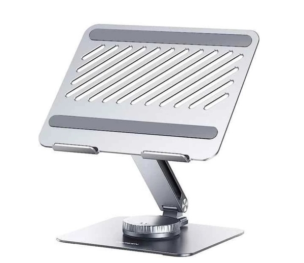 Giá đỡ máy tính laptop để bàn max 5kg chất liệu hợp kim màu ghi tối LP592