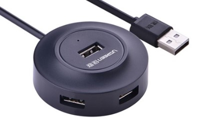 Bộ chia 4 cổng USB 2.0 Ugreen 20277 (màu đen)