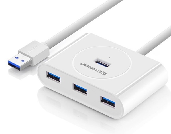 Hub USB 3.0 ra 4 cổng dài 80cm chính hãng Ugreen 20283 cao cấp