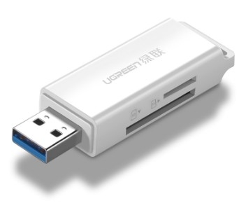 Đầu đọc thẻ SD/TF chuẩn USB 3.0 Ugreen 40753 chính hãng