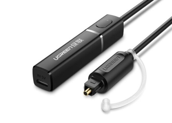 Thiết bị phát Bluetooth 5.0 hỗ trợ APTX cổng Optical chính hãng Ugreen 50213 cao cấp