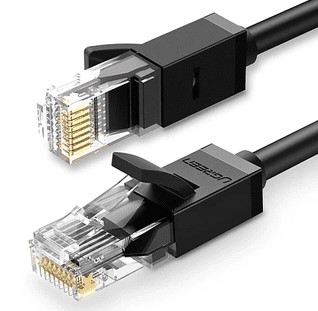 Ugreen 20172 màu Đen Cáp mạng LAN CAT6 UTP NW102 20020172