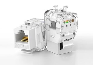 Đầu nối mạng RJ45 âm tường cho dây mạng Cat6 Ugreen 80452 cao cấp